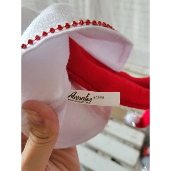 Annalee elf chef baker cook coat 2008 red Xmas decor - Picture 7 of 7